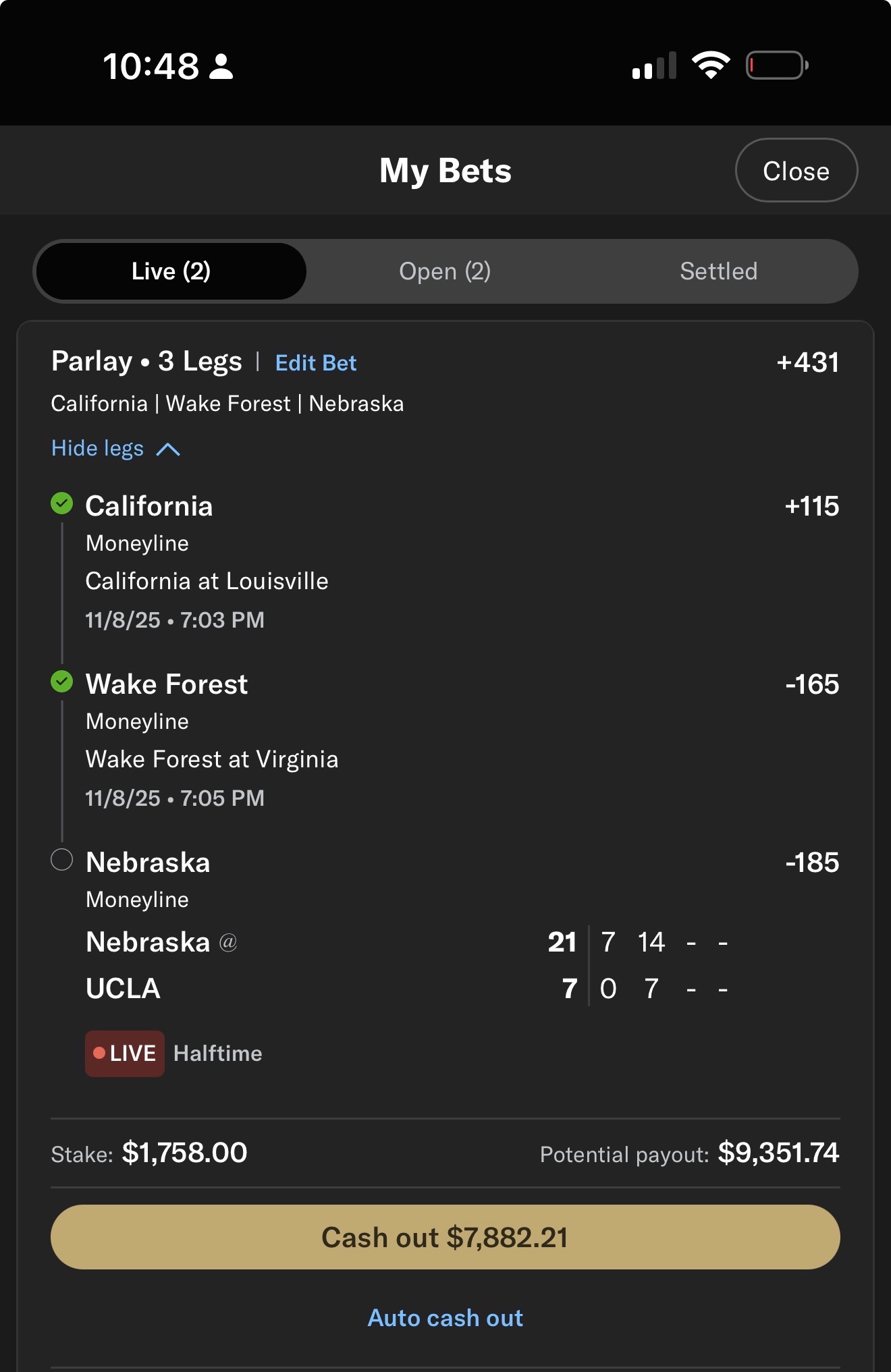 Sports betting slip 37 supplied by JJ Locks